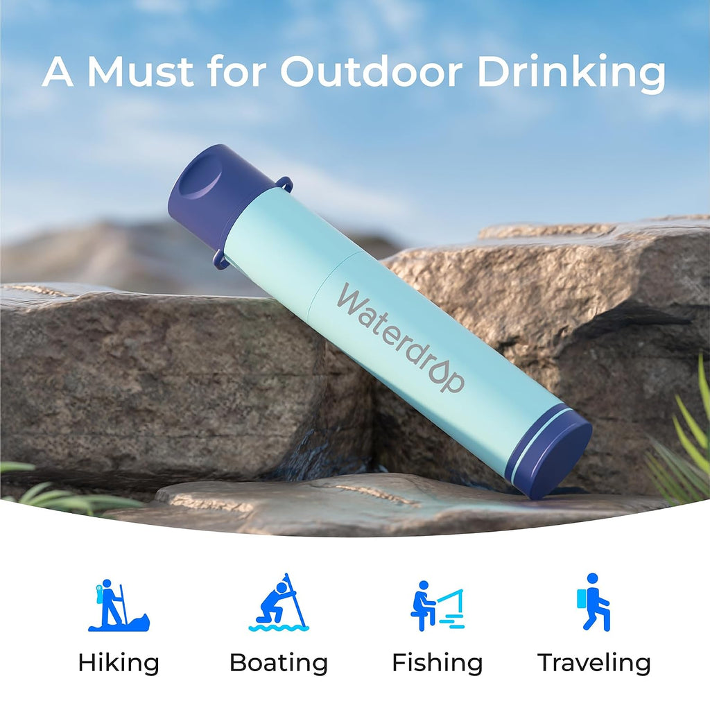 Portable Water Filter Straw, Camping Water Filter